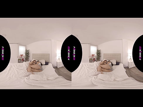 ❤️ PORNBCN VR اثنين من المثليات الشابات يستيقظون في حالة شبق في الواقع الافتراضي 4K 180 ثلاثي الأبعاد جنيف بيلوتشي كاترينا مورينو ؛ الجنس